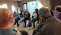 MIRANDA MOSTRA EN REDONDELA O SEU APOIO Á PESCA DE BAIXURA E PIDE O SANEAMENTO INTEGRAL DA RÍA