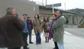 Olaia Fernández Davila, interésase polo futuro da estación de Os Eidos.