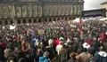 Manifestación contra a Lei de Acuicultura: o goberno de Feijóo, forzado a retirala.