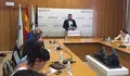 “Javier Bas volveu a montar un novo circo, na presentación do Plan Móvese”.