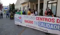 Concentración do BNG en Chapela, demandando melloras no Centro de Saúde