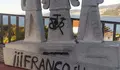O BNG considera “ataque fascista” as pintadas no Monumento do Alto da Concheira