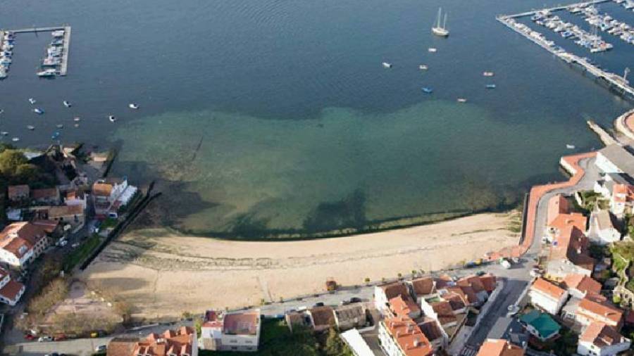 Parcela onde está prevista a edificación.